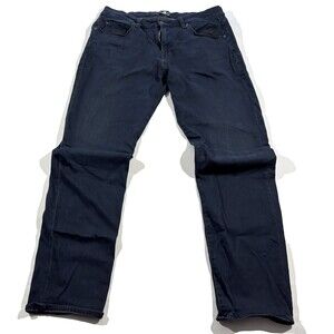 7 For All Mankind Jeans Mens Straight Blue Luxe Sport Denim Stretch Sz 34 x 32